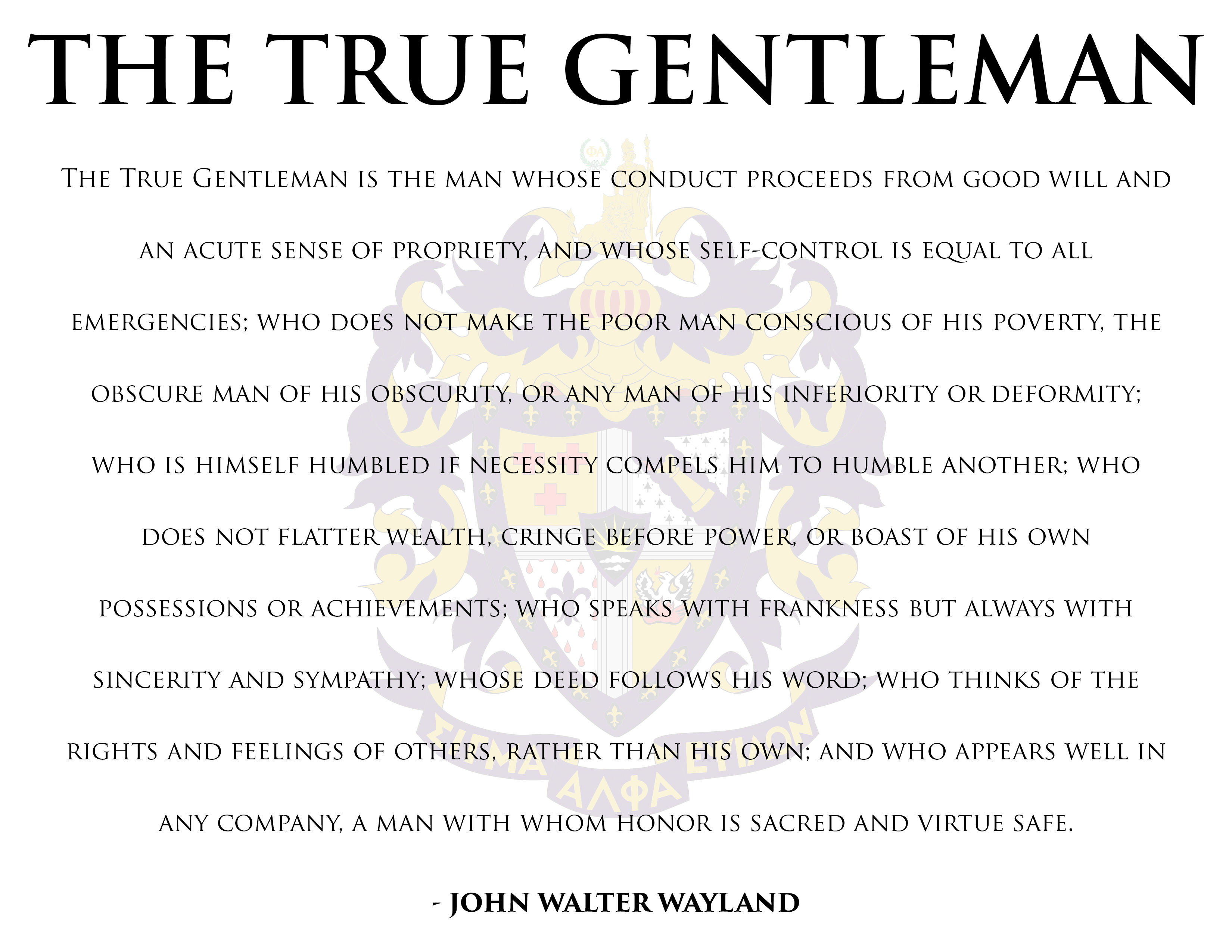 true gentleman meaning
